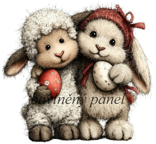 Bavlněný panel VE 394