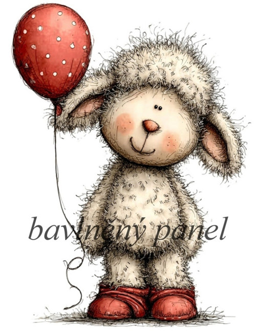 Bavlněný panel VE 412