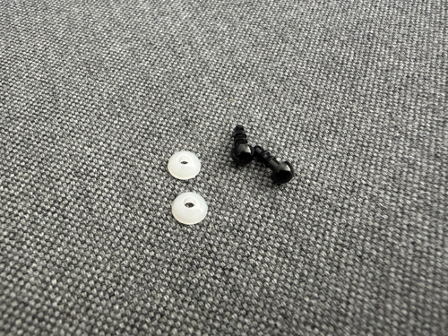 Bezpečnostní oči, černá barva, 4,5mm
