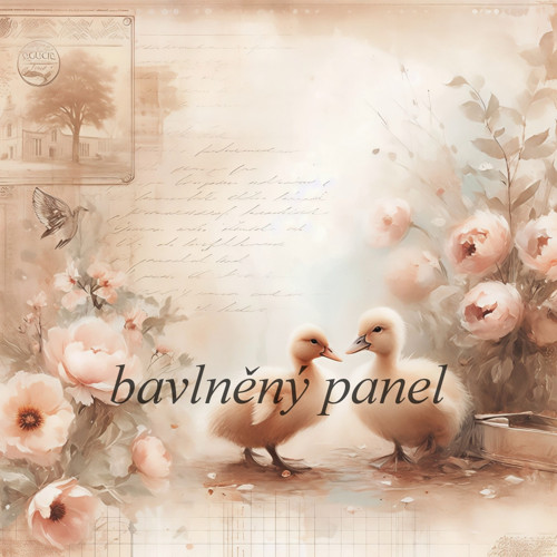 Bavlněný panel VE 597
