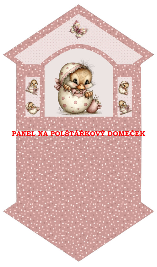 Bavlněný panel 50x85 cm