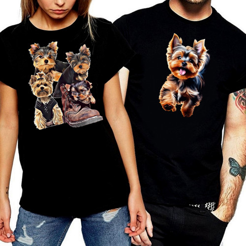 Jorkšírský Teriér Tričko Unisex