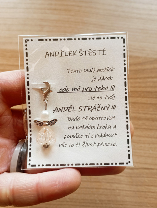 973 - Anděl strážný (oranžový) — foto 1