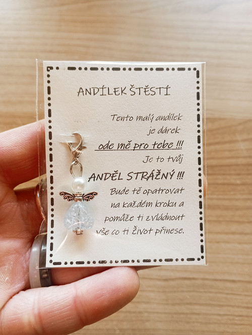 974 - Anděl strážný (modrý) — foto 1