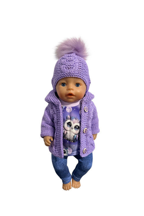 Set pro Baby Born 43 cm - Lila