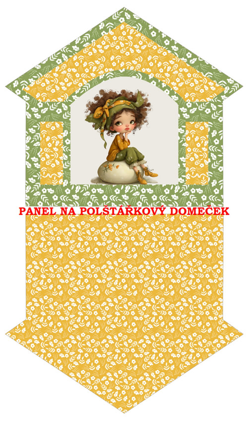 Bavlněný panel 50x85 cm — foto 1