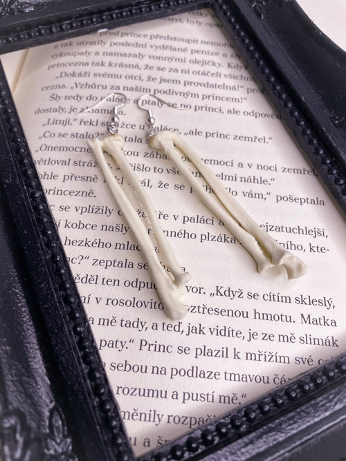 Náušnice Osteology kosti