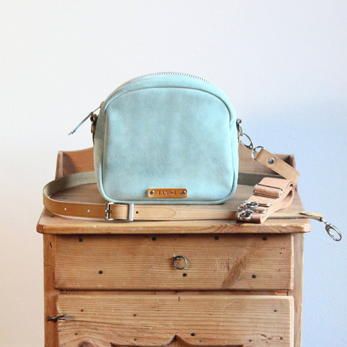 Kožená crossbody kabelka Lagoon