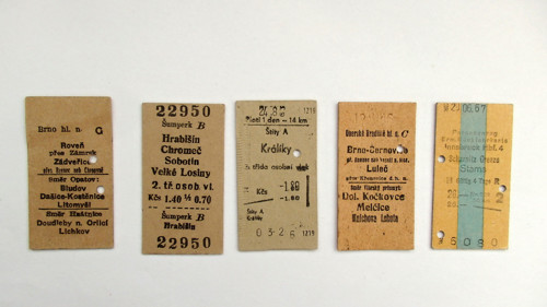 Vlakové jízdenky 1961 - 67 č. 5