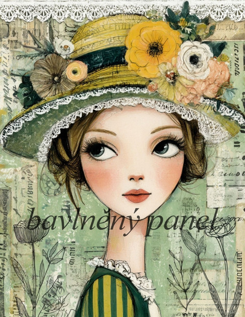 Bavlněný panel DM 580