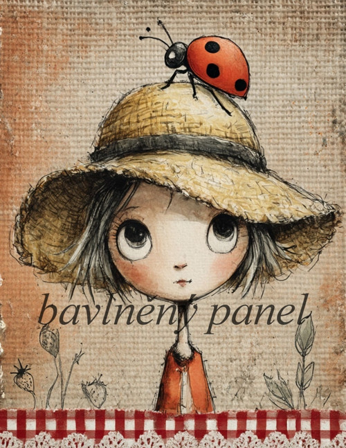 Bavlněný panel DM 594