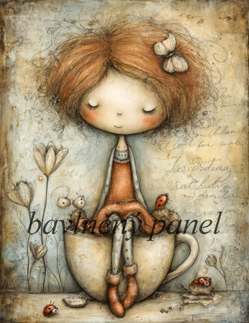 Bavlněný panel DM 607