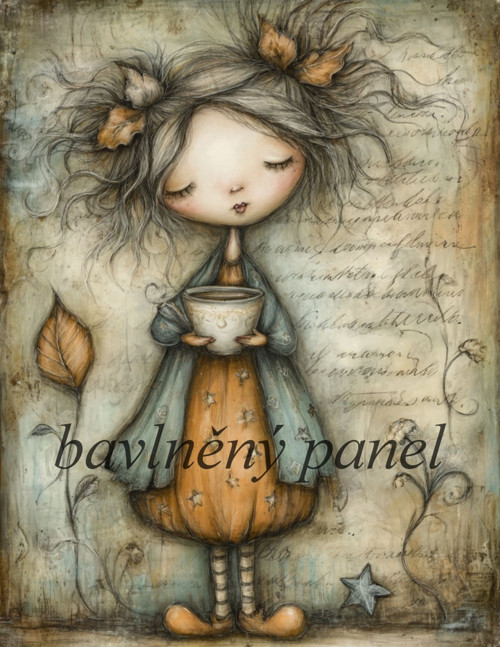 Bavlněný panel DM 615