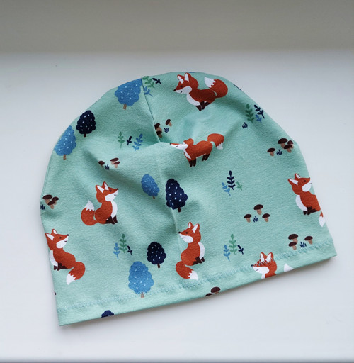 Barevná čepička 52 - 55 cm