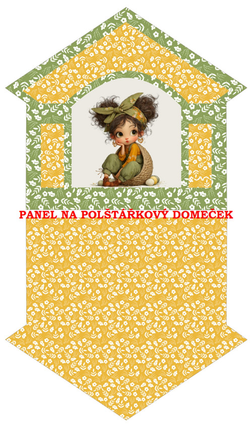 Bavlněný panel 50x85 cm — foto 1