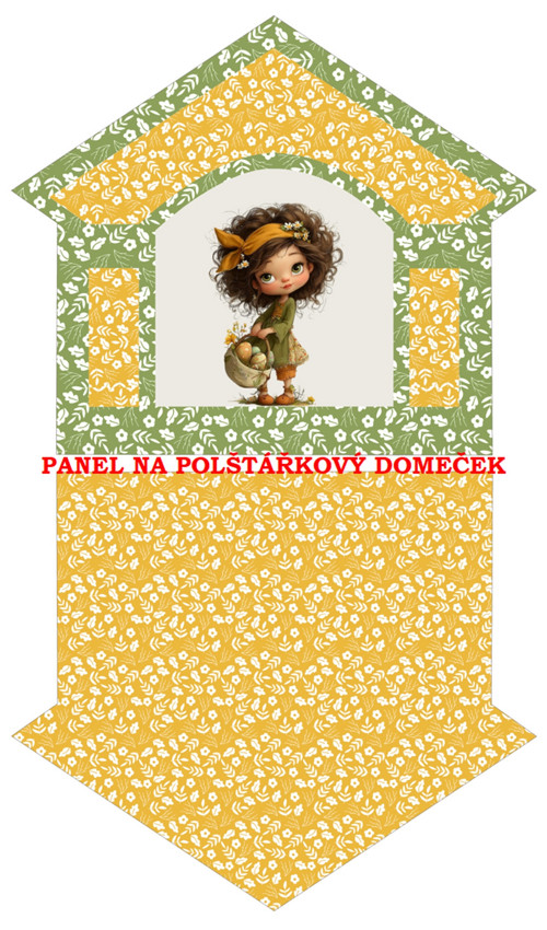 Bavlněný panel 50x85 cm