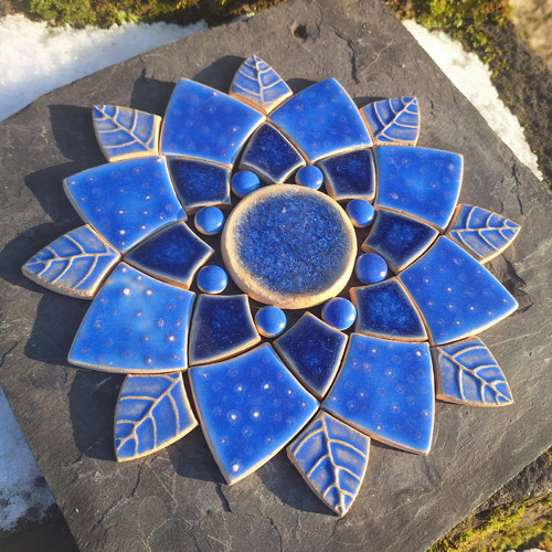 Mandala z keramických komponentů 122 — foto 1
