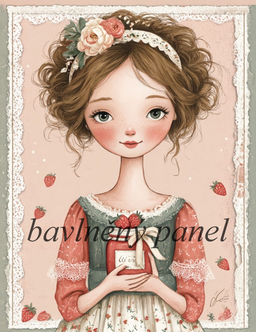 Bavlněný panel DM 619