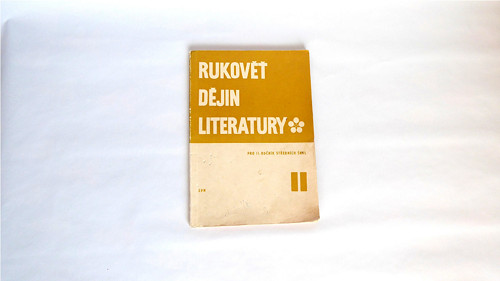 A767_ Rukověť dějin literatury II., 1972, retro