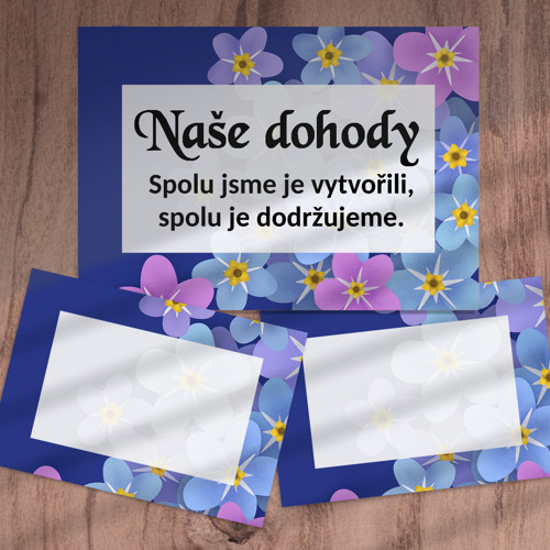 Dohody třídy Floral Gentle - pomněnky