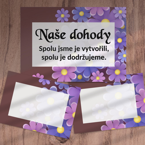 Dohody třídy Floral Gentle - fialky