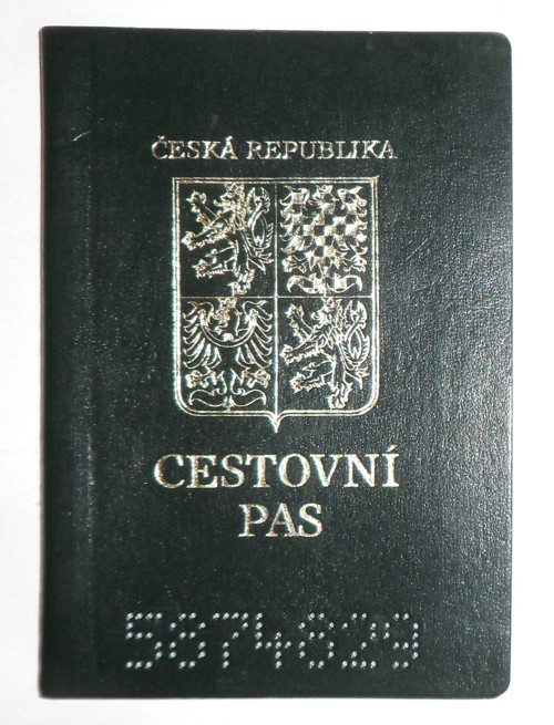 Originál osobní doklad, cestovní PAS, ČR