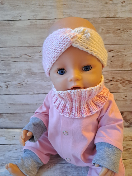 Baby Born 43 cm - čelenka a nákrčník