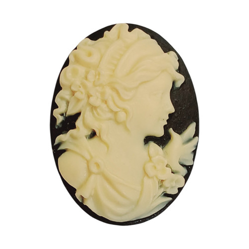 Kamej Lady And Dove 25x18 mm 1ks