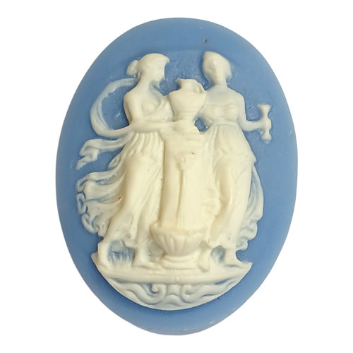 Cameo Women At The Well 40x30 mm 1ks