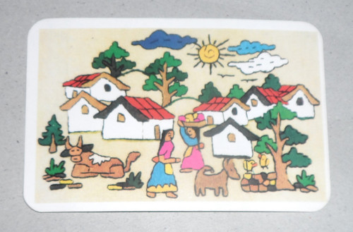 Kartičkový KALENDÁŘ 1988 • Maďarsko