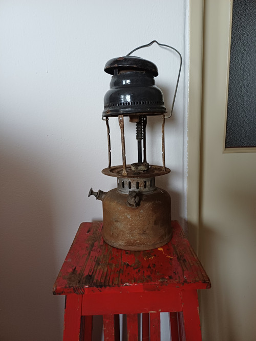 Lampa petrolejka velká železničařská