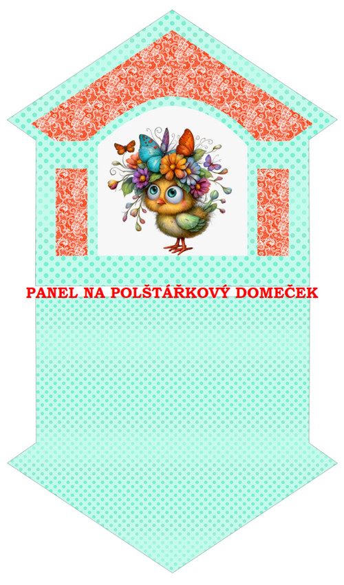 Bavlněný panel 50x85 cm — foto 1