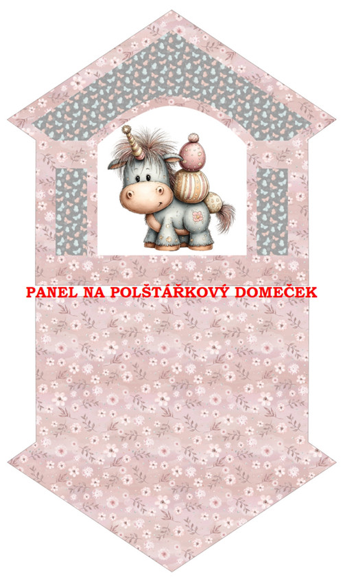 Bavlněný panel 50x85 cm