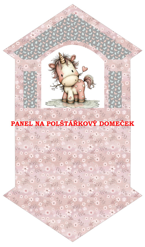 Bavlněný panel 50x85 cm