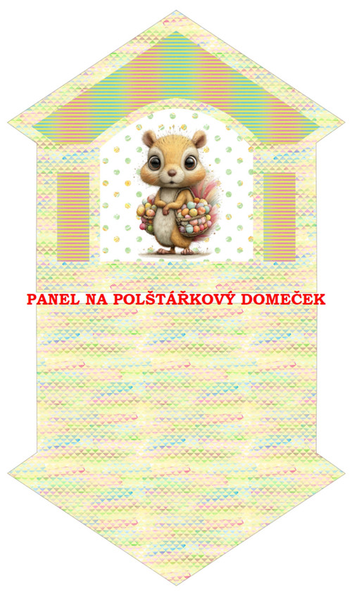 Bavlněný panel 50x85 cm — foto 1