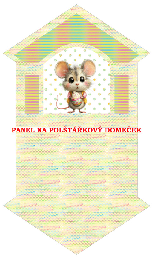 Bavlněný panel 50x85 cm — foto 1