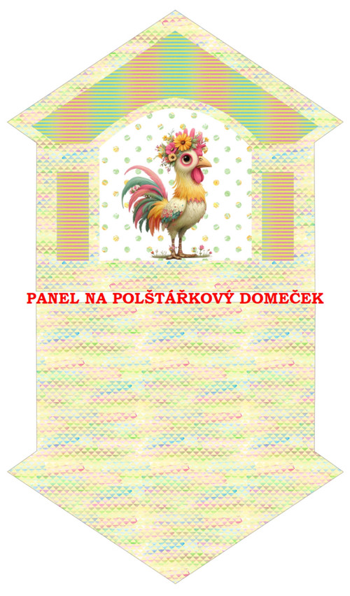 Bavlněný panel 50x85 cm — foto 1