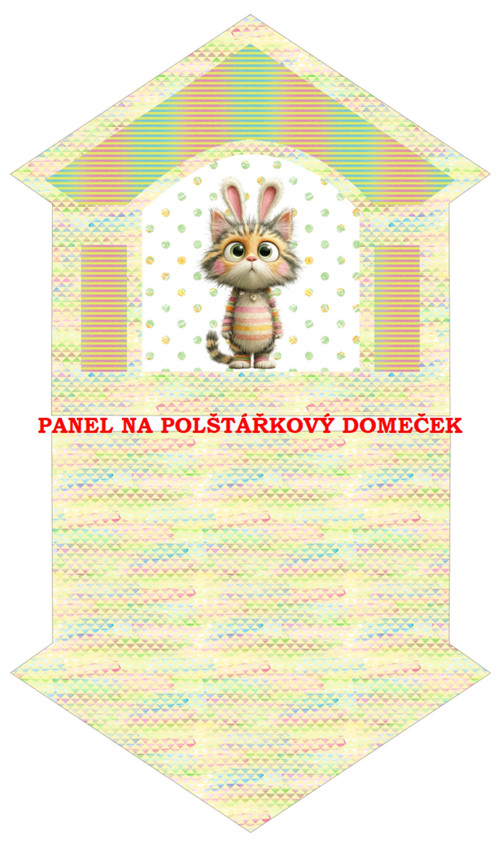 Bavlněný panel 50x85 cm — foto 1