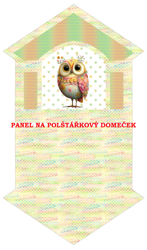 Bavlněný panel 50x85 cm
