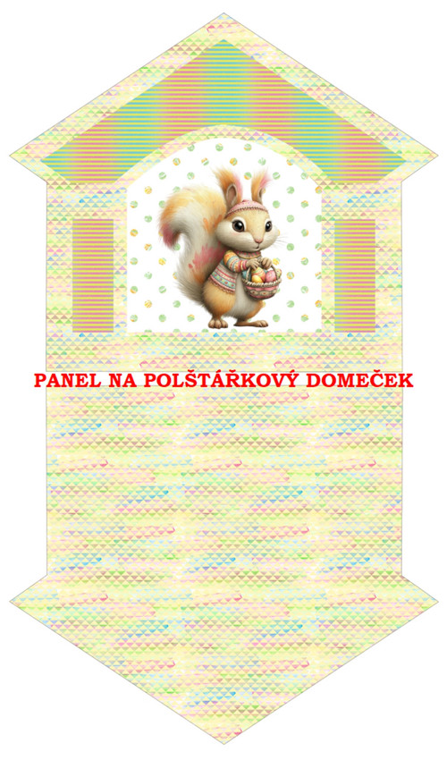 Bavlněný panel 50x85 cm