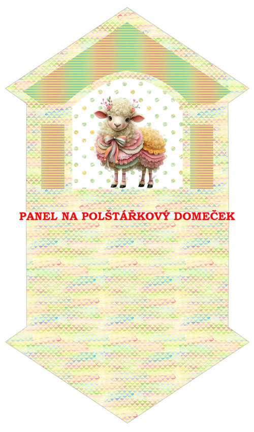 Bavlněný panel 50x85 cm — foto 1