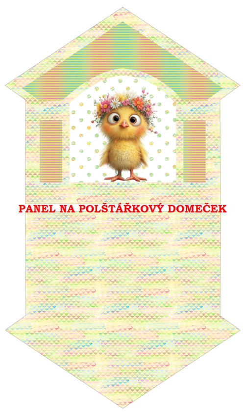 Bavlněný panel 50x85 cm