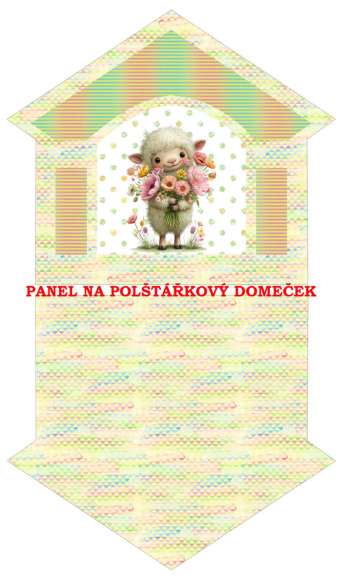 Bavlněný panel 50x85 cm — foto 1