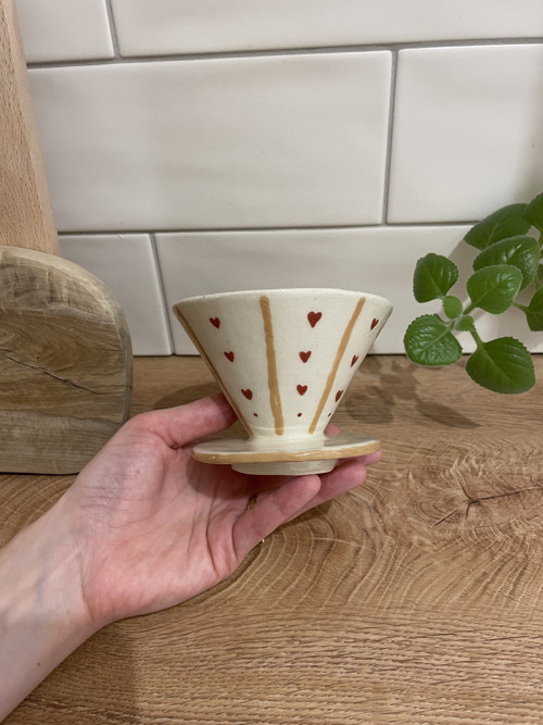 Keramický překapávač na kávu - V60 - dripper