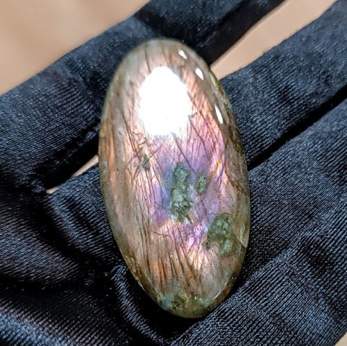 Labradorit, ID 5442, 52x26 mm