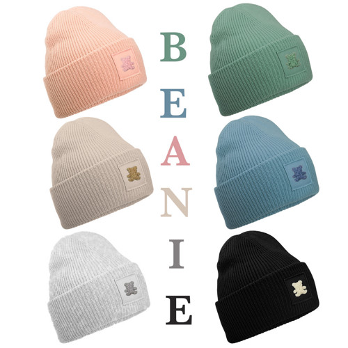 Čepice Beanie Fluffy Bear