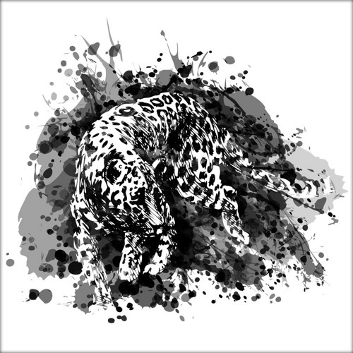 Digitální grafika - jaguár
