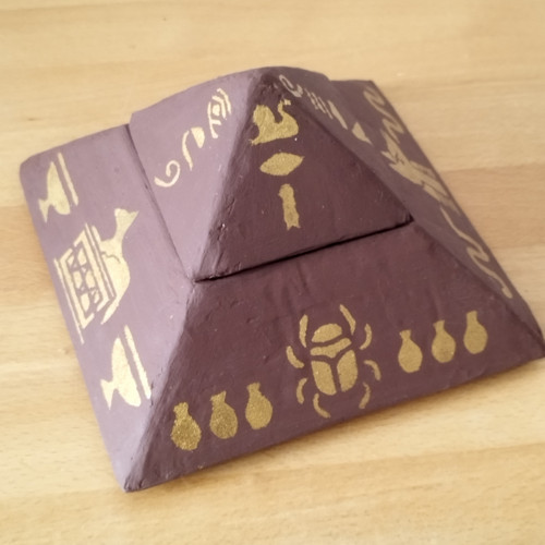 Krabička jako pyramida