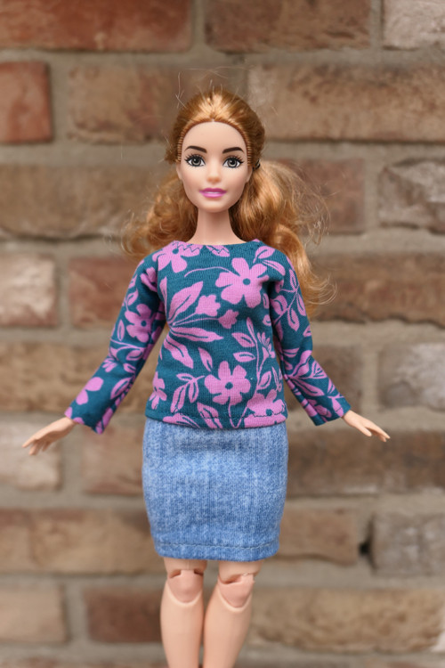 Barbie - baculka - tričko s dlouhým rukávem