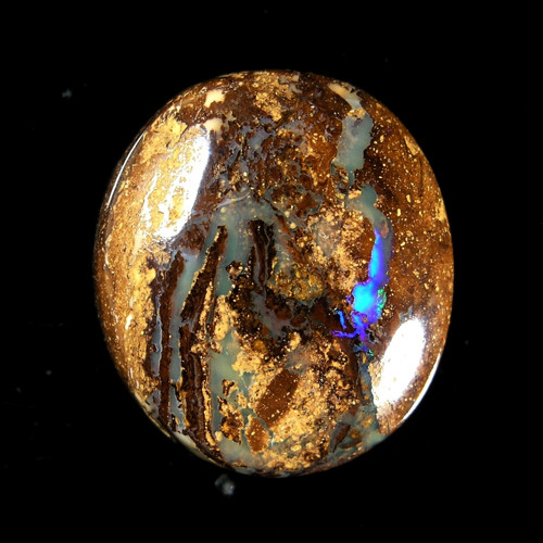 Autralský Boulder Opál, 23,14 ct., 21,2x18,5x7,3mm